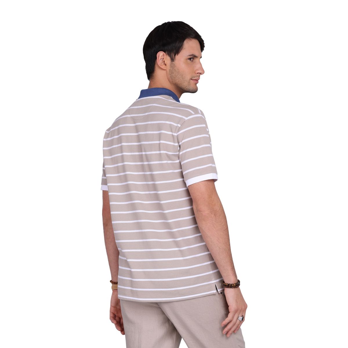ARROW - Polera Pique Manga Corta Algodón Hombre Arrow
