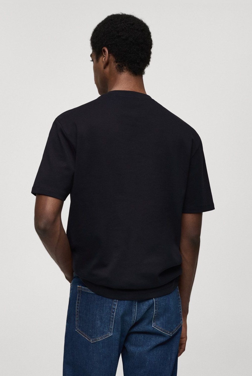 MANGO MAN - Polera Regular Fit 100% Algodón Hombre Mango Man