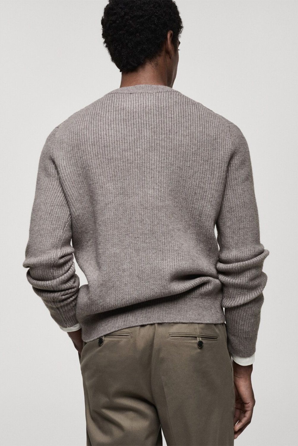 MANGO MAN - Sweater Punto Combinado Hombre Mango Man