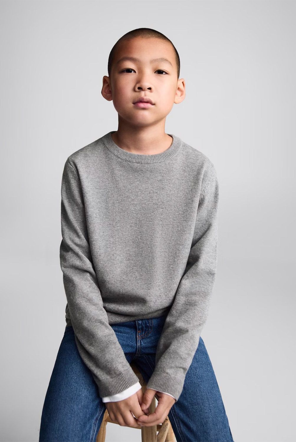 MANGO KIDS - Sweater Punto Algodón Niño Mango Kids
