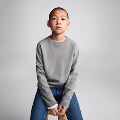 MANGO KIDS - Sweater Punto Algodón Niño