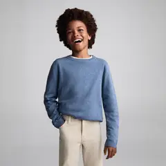 MANGO KIDS - Sweater Punto Algodón Niño
