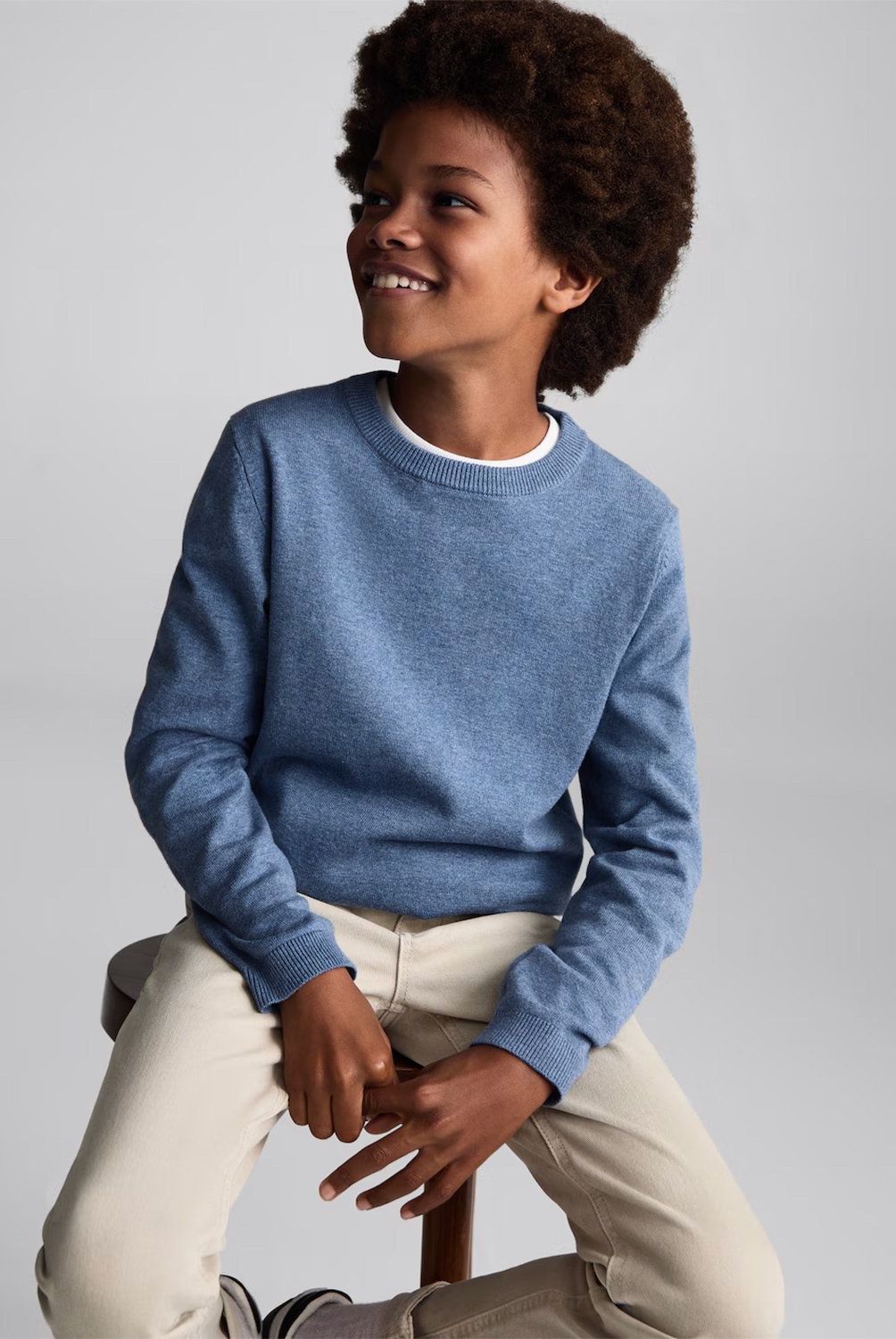 MANGO KIDS - Sweater Punto Algodón Niño Mango Kids