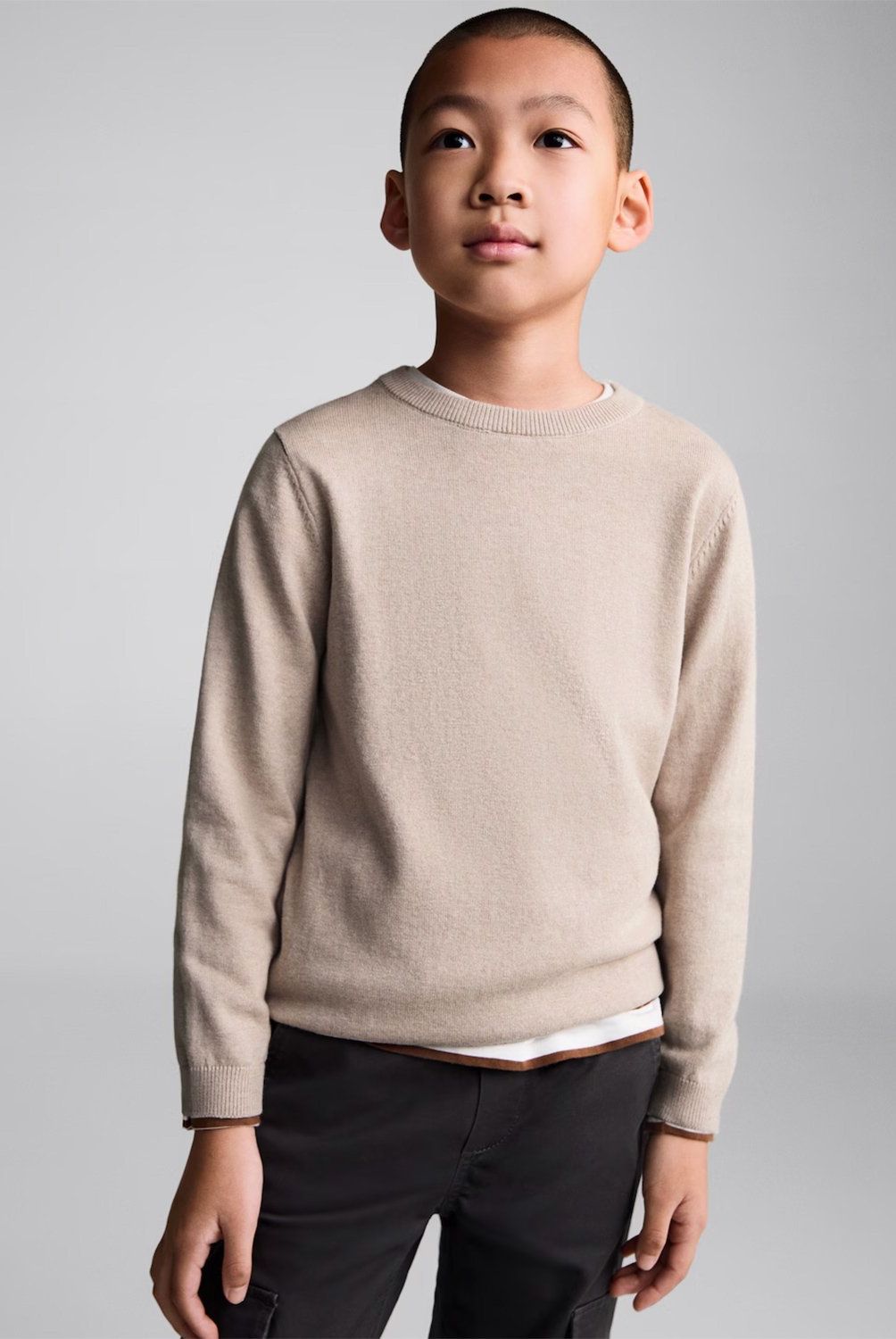 MANGO KIDS - Sweater Punto Algodón Niño Mango Kids