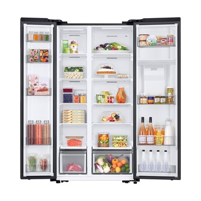 Imagen 2 del producto Refrigerador Side By Side con dispensador 560 L Negro