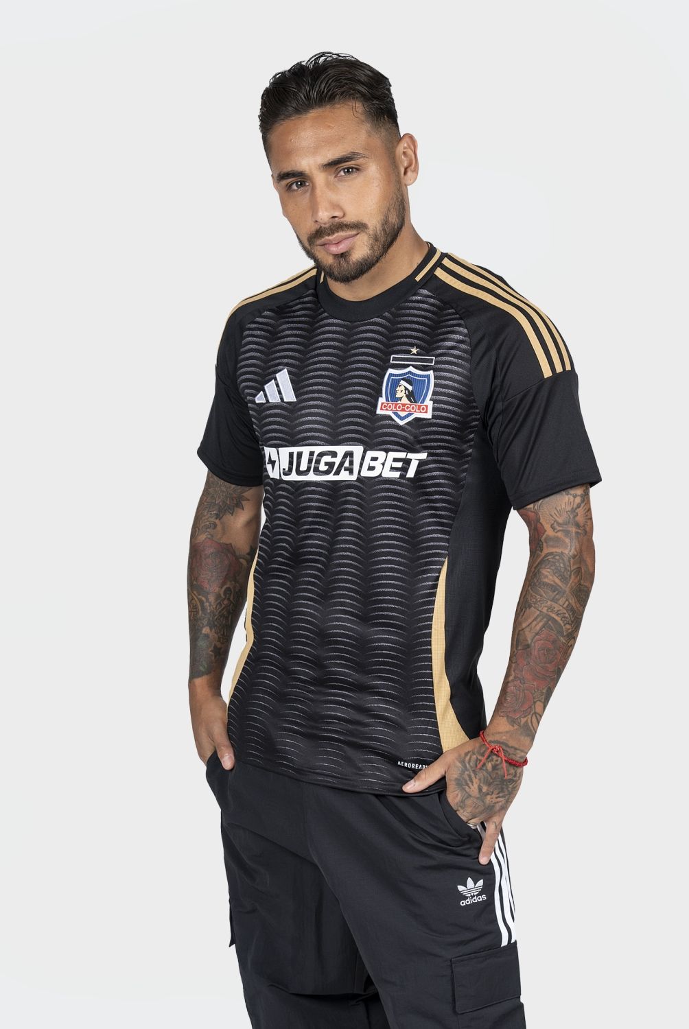 ADIDAS - Camiseta Visita Colo-Colo 2025 Hombre Adidas
