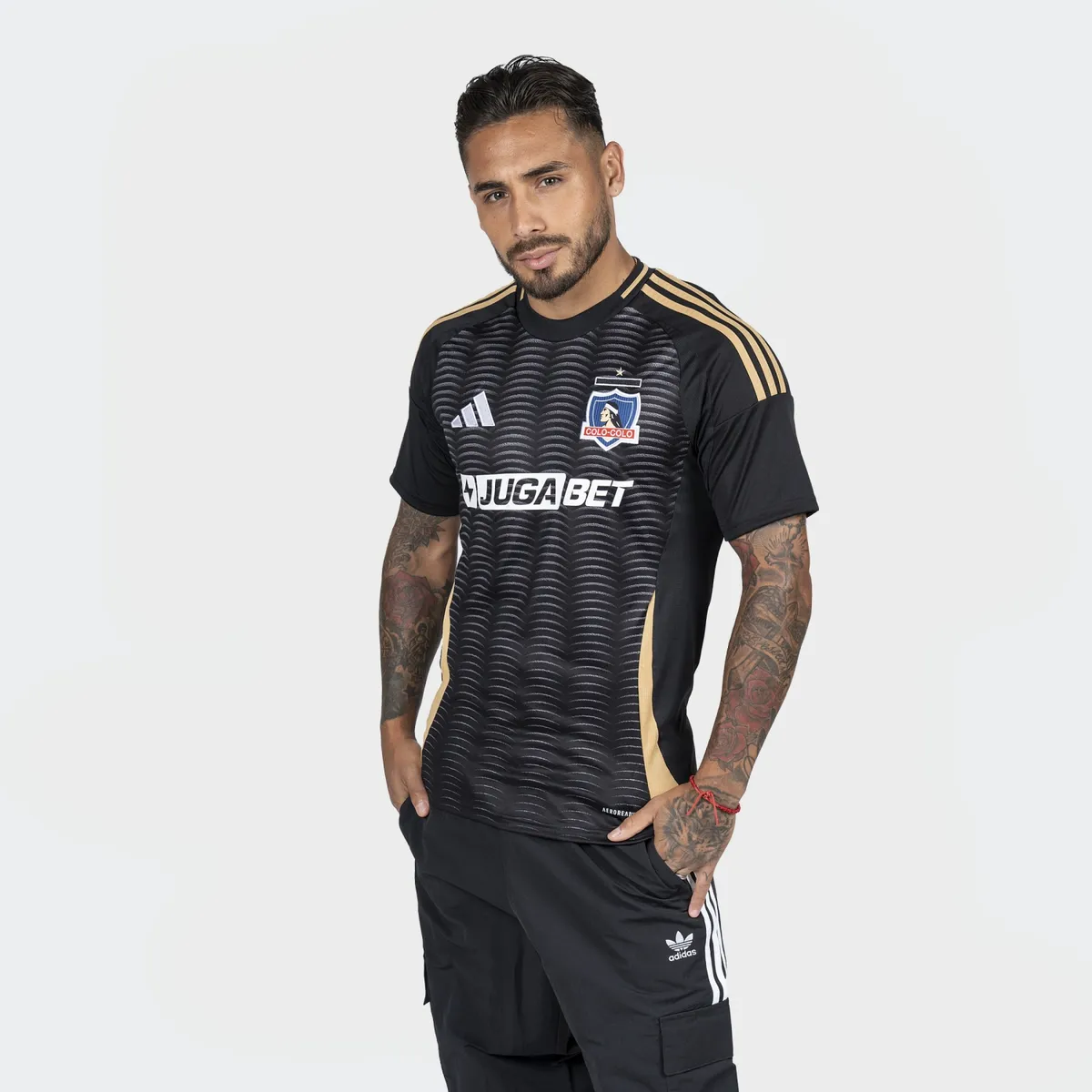 ADIDAS - Camiseta Visita Colo-Colo 2025 Hombre Adidas
