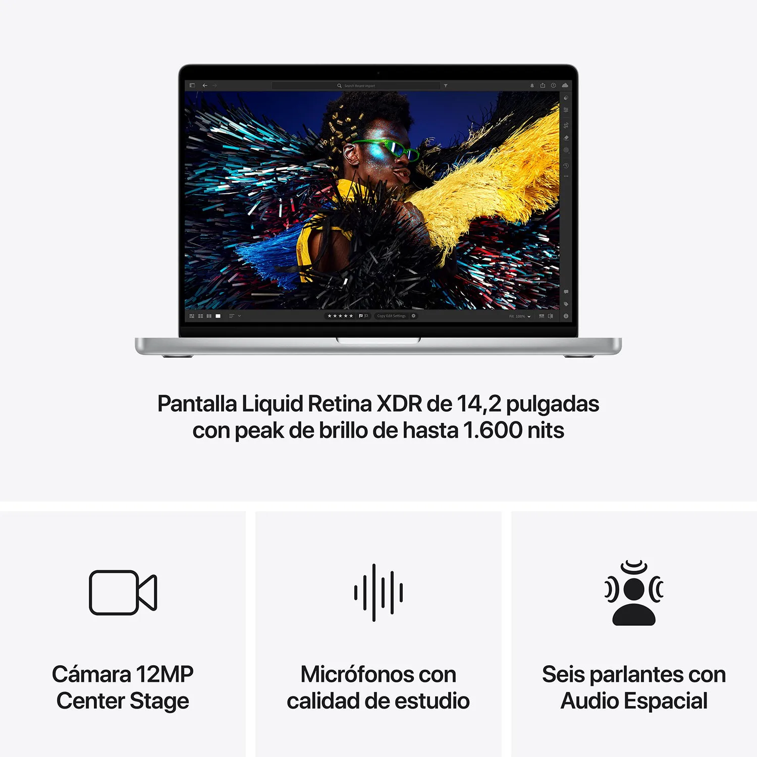 APPLE MacBook Apple M4 24G 512G Silver | Falabella Chile