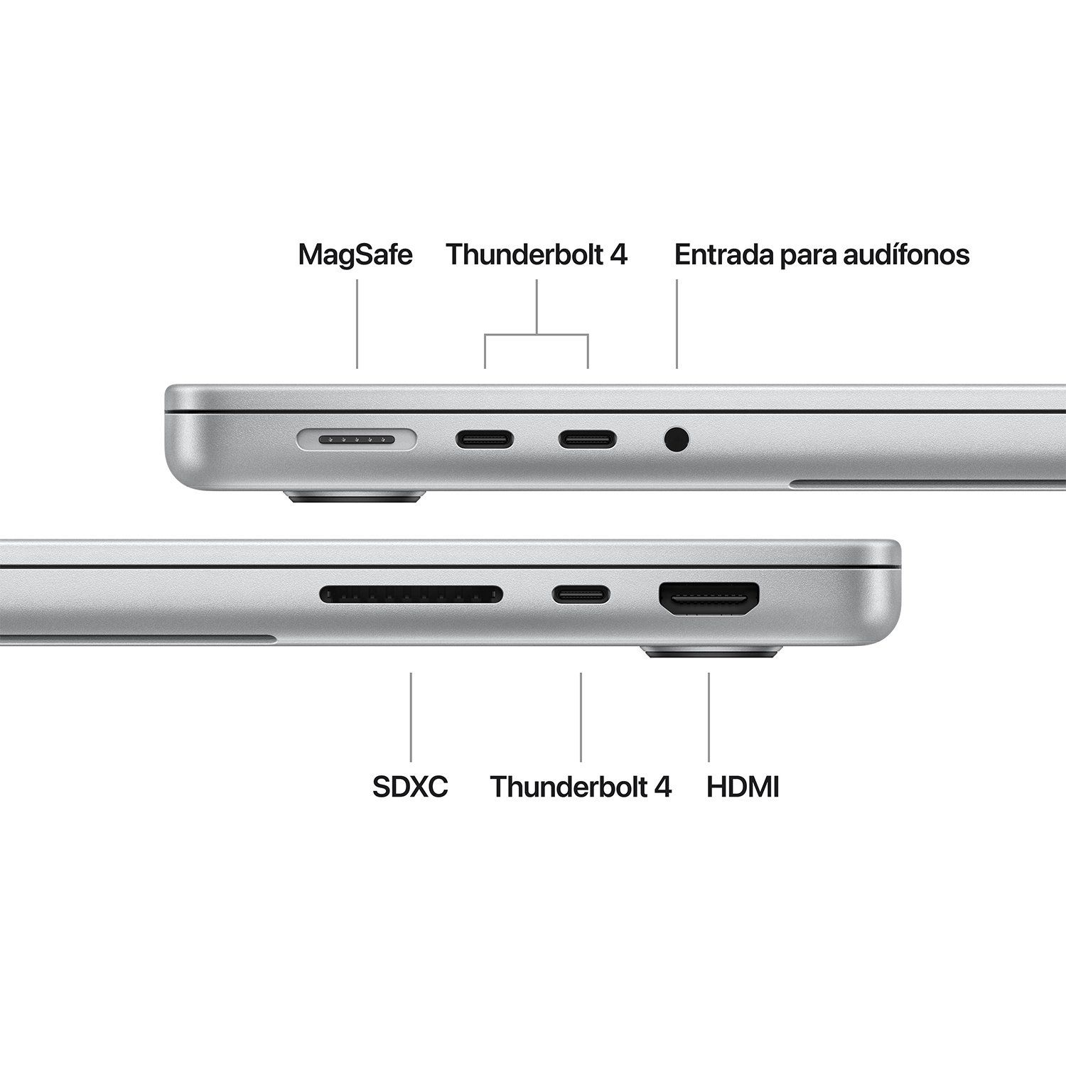 APPLE MacBook Apple M4 24G 512G Silver | Falabella Chile