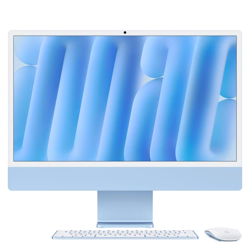 APPLE - Apple iMac (24", M4 (10n CPU, 10n GPU), 16GB RAM, 256GB SSD, 4 puertos)