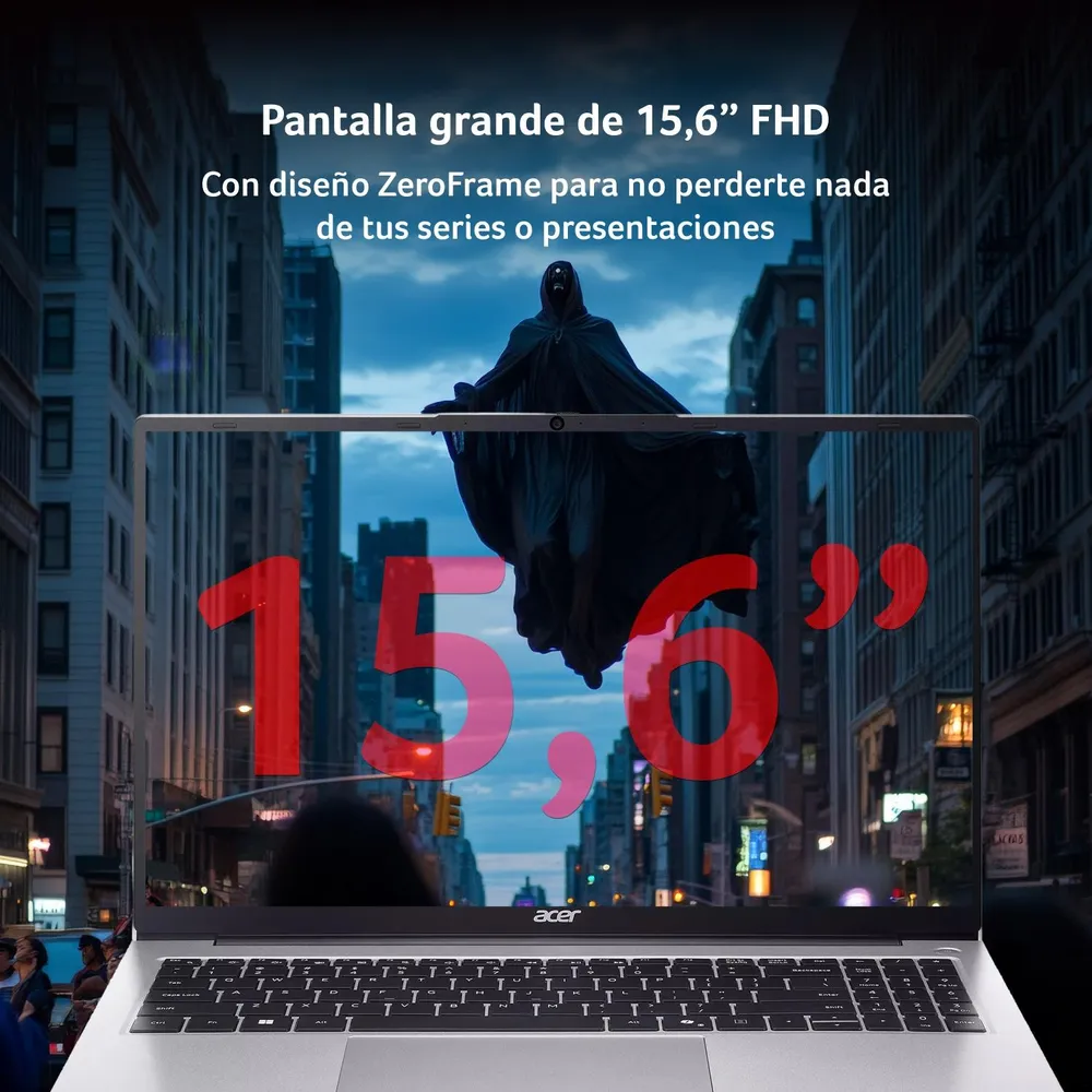 Acer Aspire Lite AL15-41P-R0ZY-1 AMD Ryzen 7 32GB 512GB 15.6" Plata, foto 2