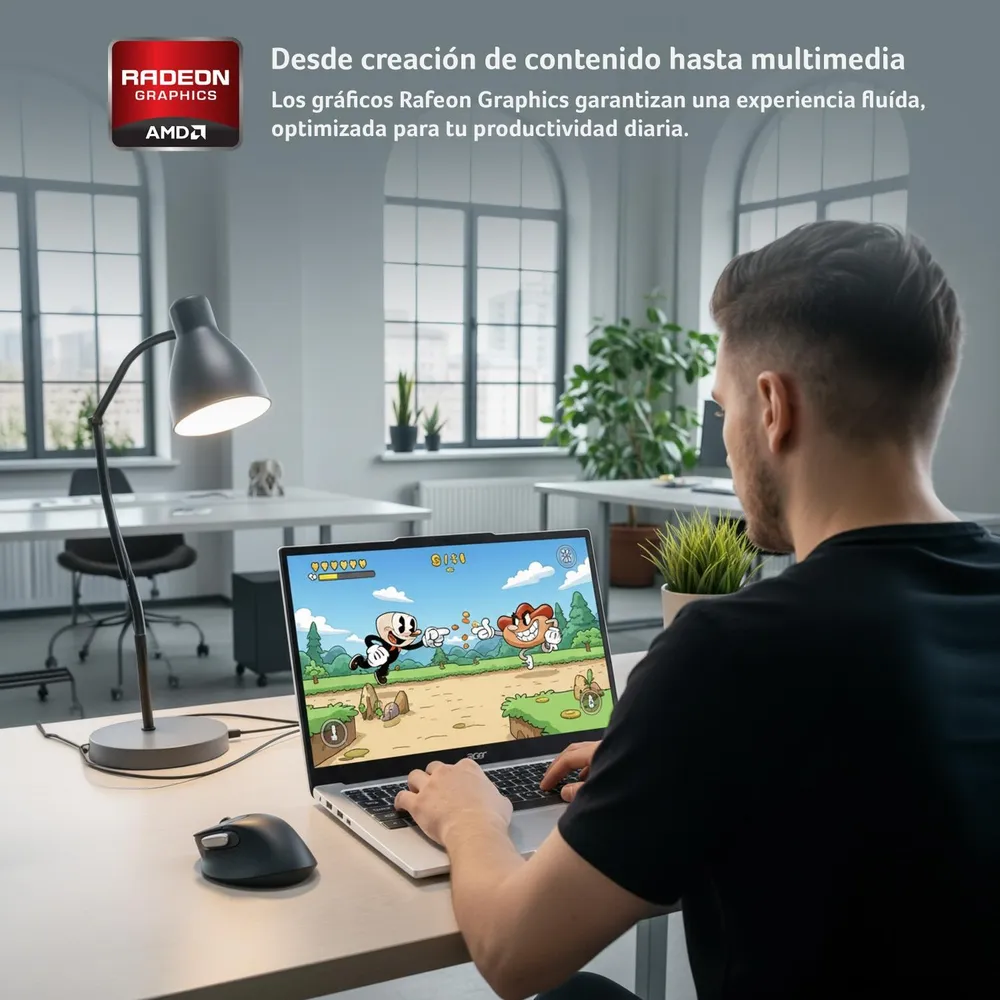 Acer Aspire Lite AL15-41P-R0ZY-1 AMD Ryzen 7 32GB 512GB 15.6" Plata, foto 6