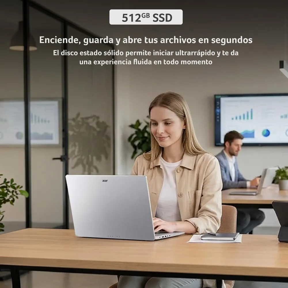 Acer Aspire Lite AL15-41P-R0ZY-1 AMD Ryzen 7 32GB 512GB 15.6" Plata, foto 7