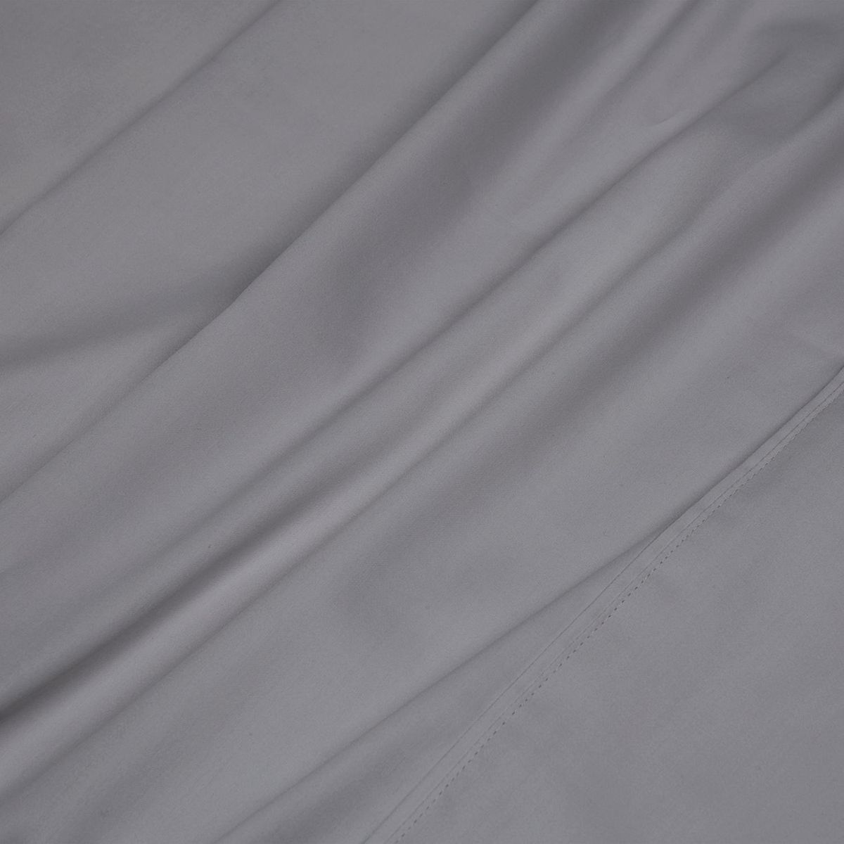 ROSEN - Juego De Sábanas Algodón 300 Hilos Lisa Plata Rosen