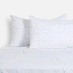 ROSEN - Juego De Sábanas Miniprint Boldo 180 Hilos