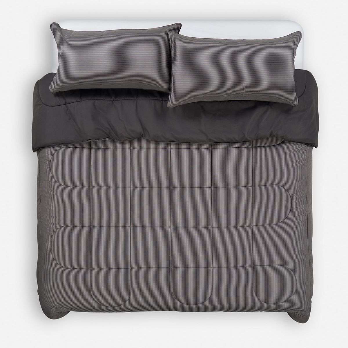 ROSEN - Plumón Bicolor Lines Charcoal Rosen