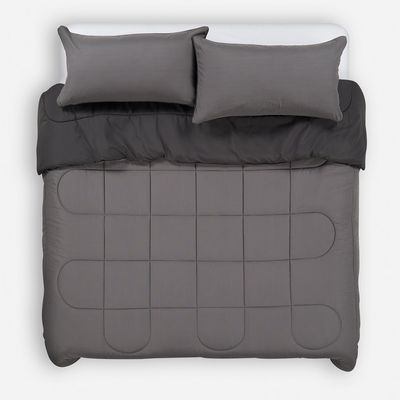 Imagen 2 del producto Plumón Bicolor Lines Charcoal