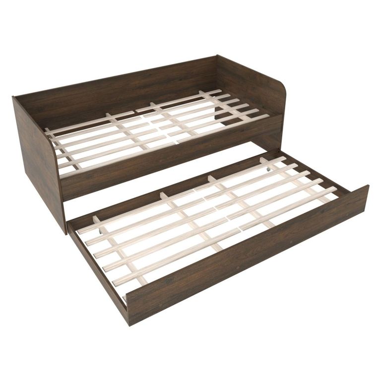 Base Sofa Cama 3 Cuerpos Nogal Tecnomobil