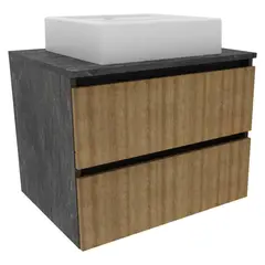 TECNOMOBILI - Mueble De Baño Aereo 2 Cajones Tecnomobil
