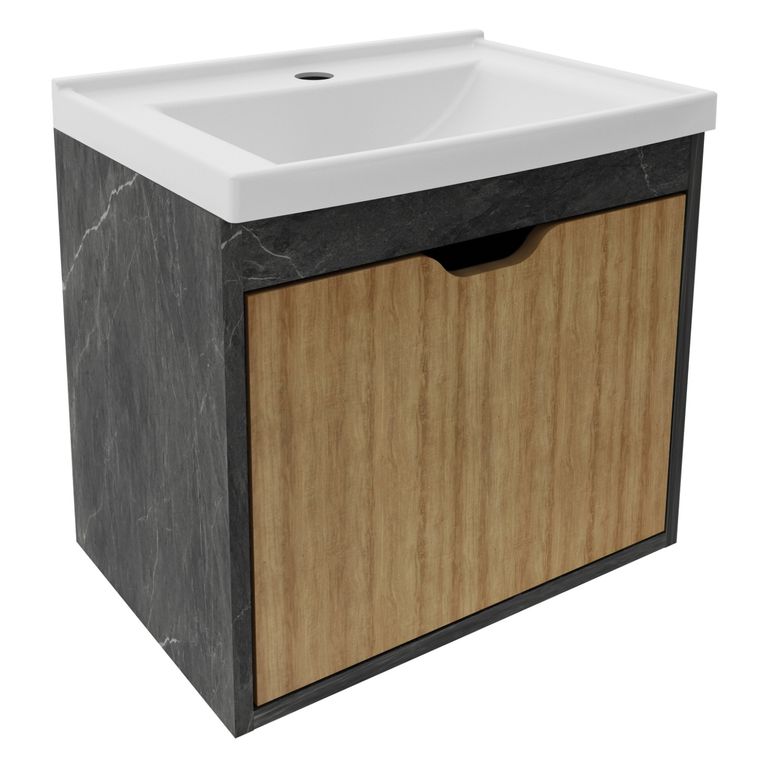 Mueble De Baño Aereo 1 Puerta Tecnomobil