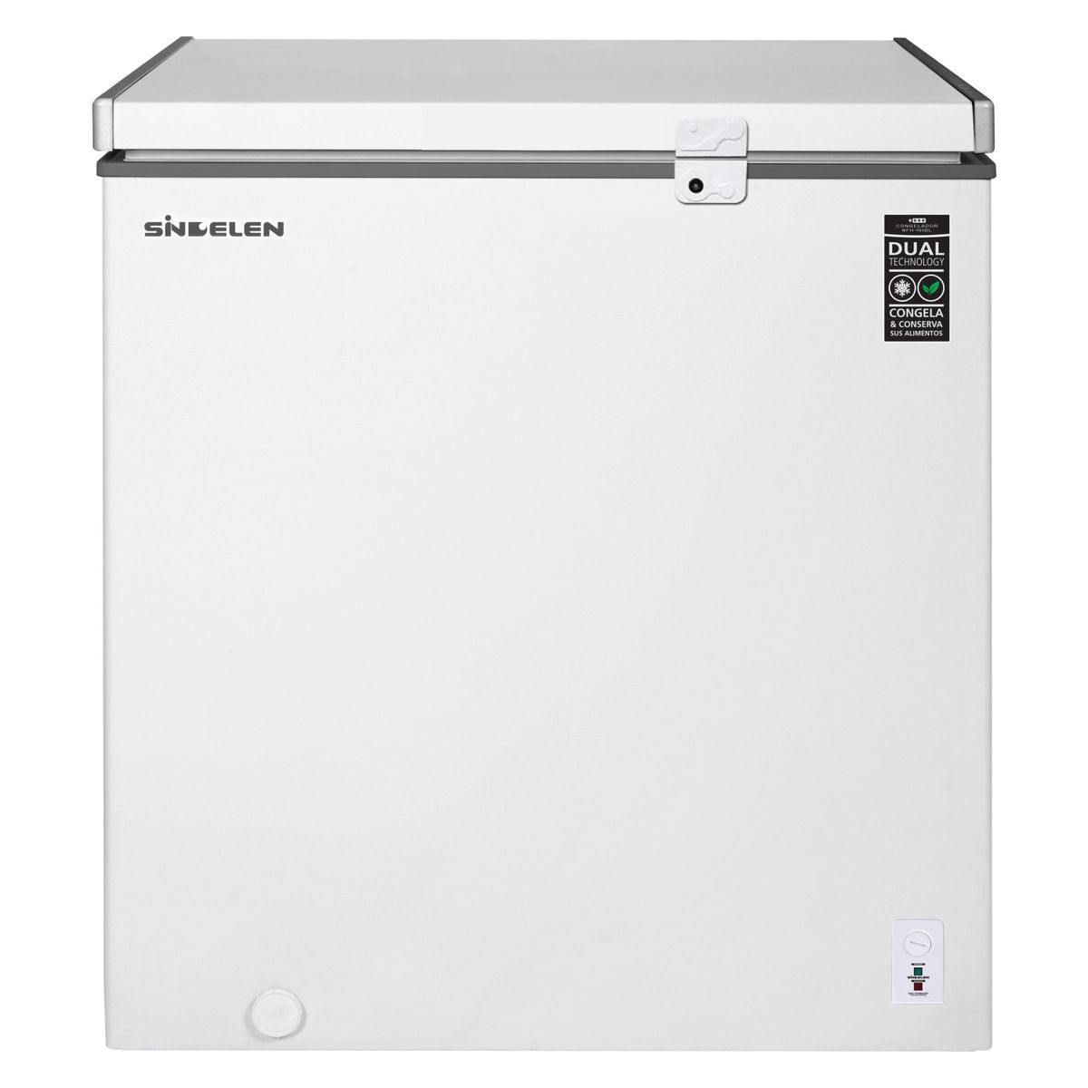 SINDELEN - Freezer Horizontal 137Lt SFH-152BL Sindelen