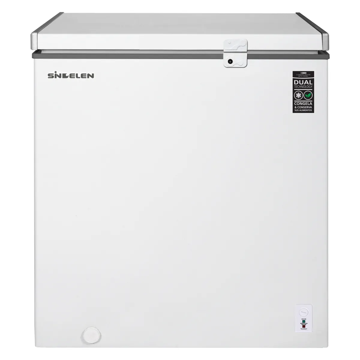 SINDELEN - Freezer Horizontal 137Lt SFH-152BL Sindelen