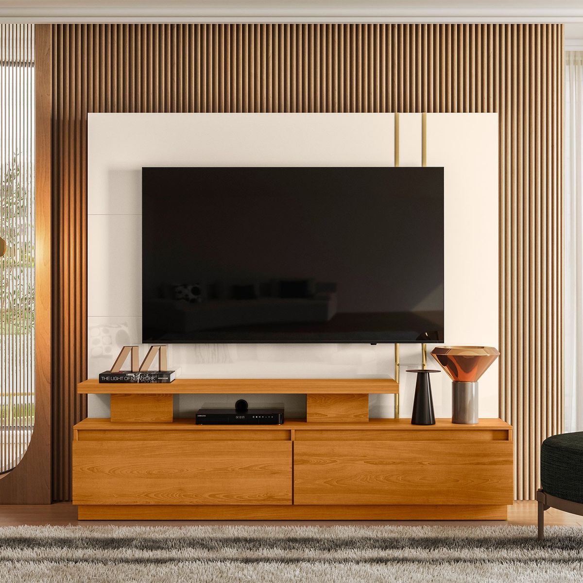 ALTAVISION - Home Tv 75" New Apolo Cinamom Off White Altavision