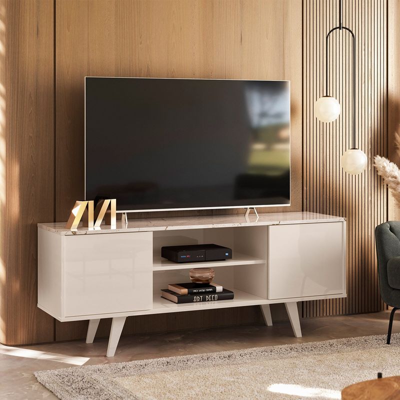 ALTAVISION - Rack Lisboa 50" Calacata Off White Altavision