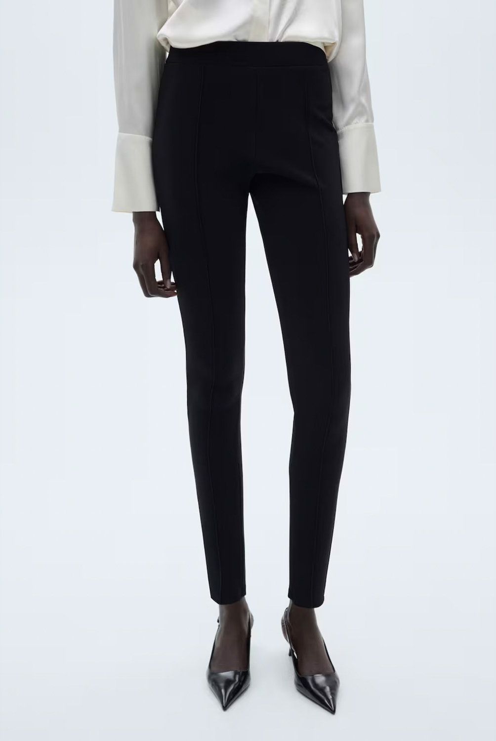 MANGO - Jeans Wideleg Tiro Medio Mujer Mango