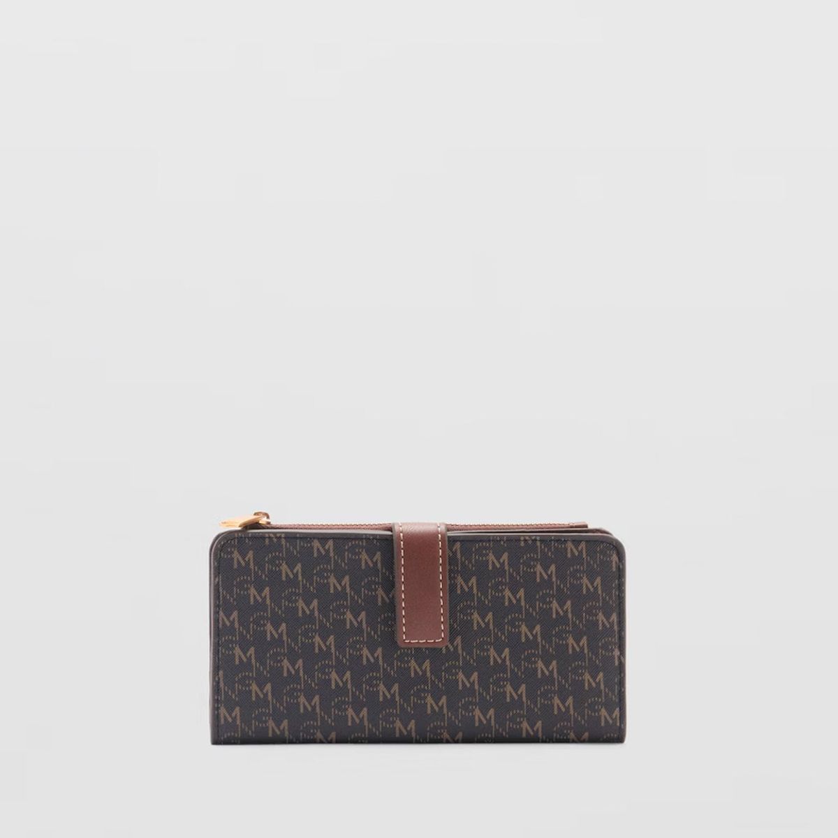 MANGO - Billetera Estampado Logo Mujer Mango