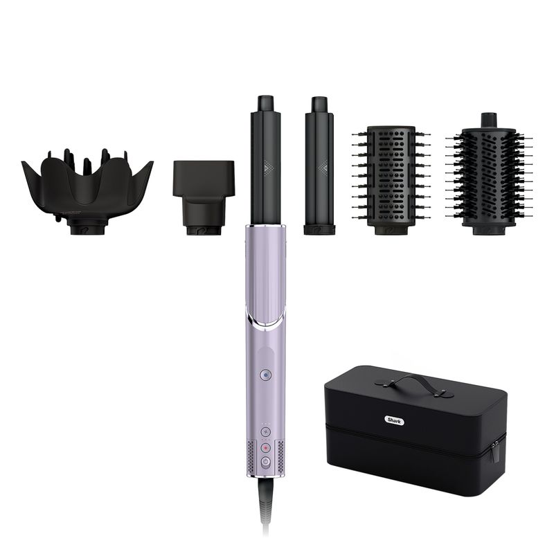 SHARK - Secador Multistyler FlexStyle Lila 5 en 1 Shark