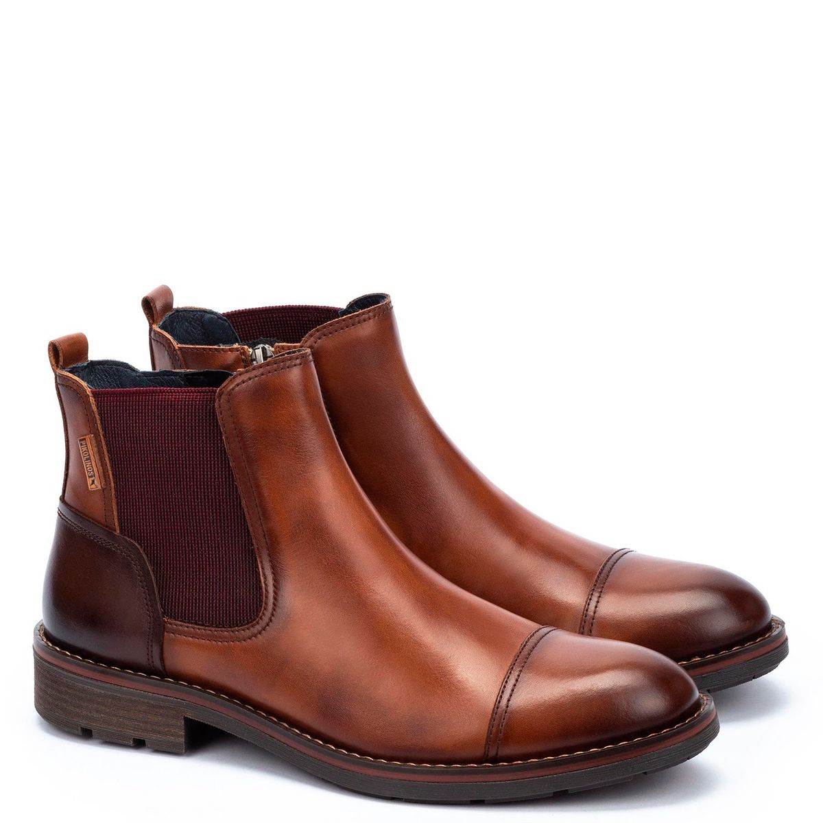 PIKOLINOS - Bota Hombre Cuero Café Pikolinos