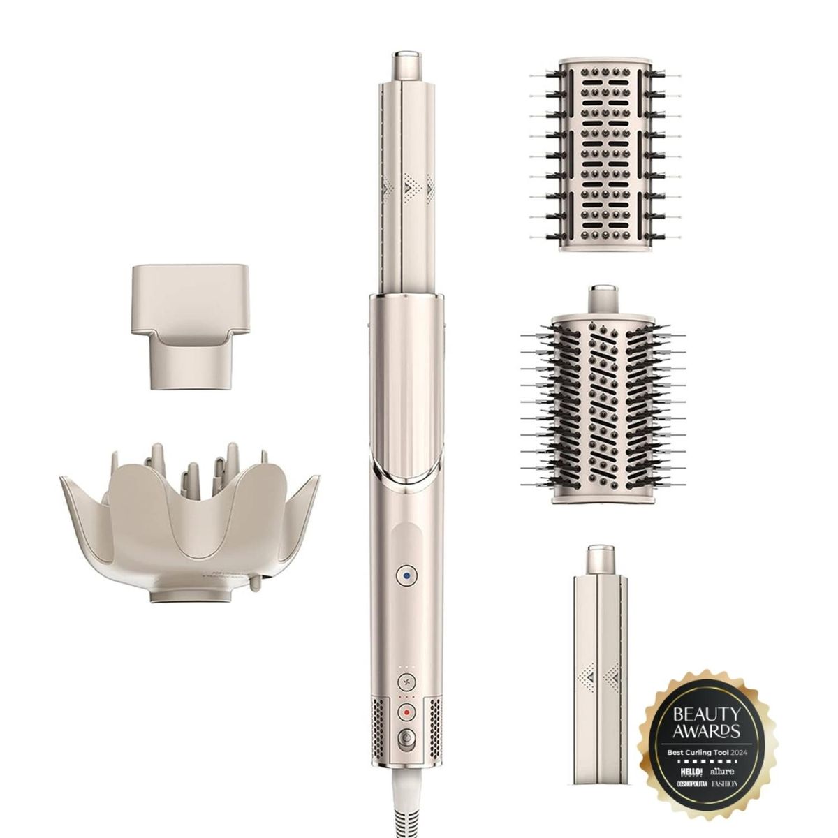 SHARK - Cepillo Secador FlexStyle Silver 5 en 1 Shark