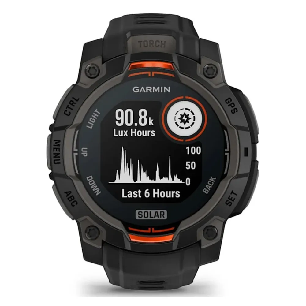 Garmin Instinct 3 Solar 45mm Negro, foto 5