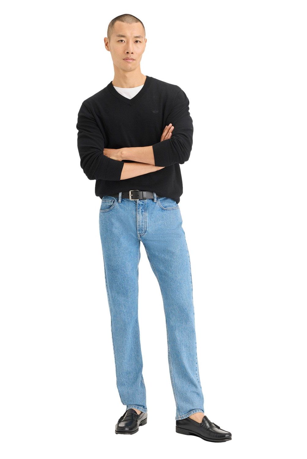 DOCKERS - Sweater Cuello V Casual Hombre Dockers