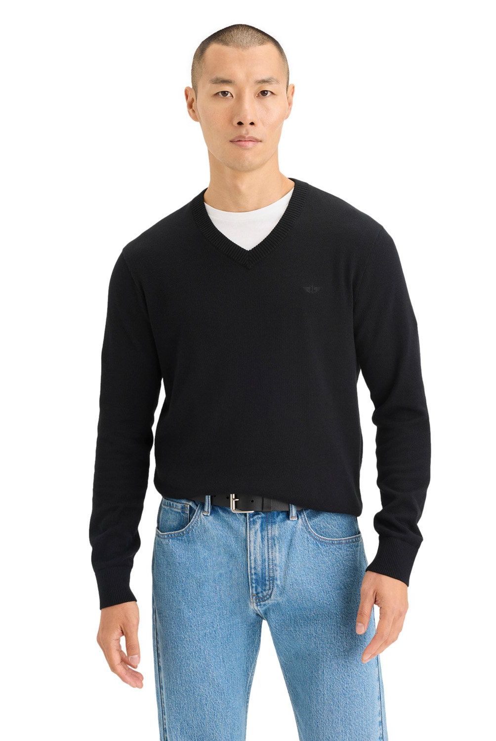 DOCKERS - Sweater Cuello V Casual Hombre Dockers