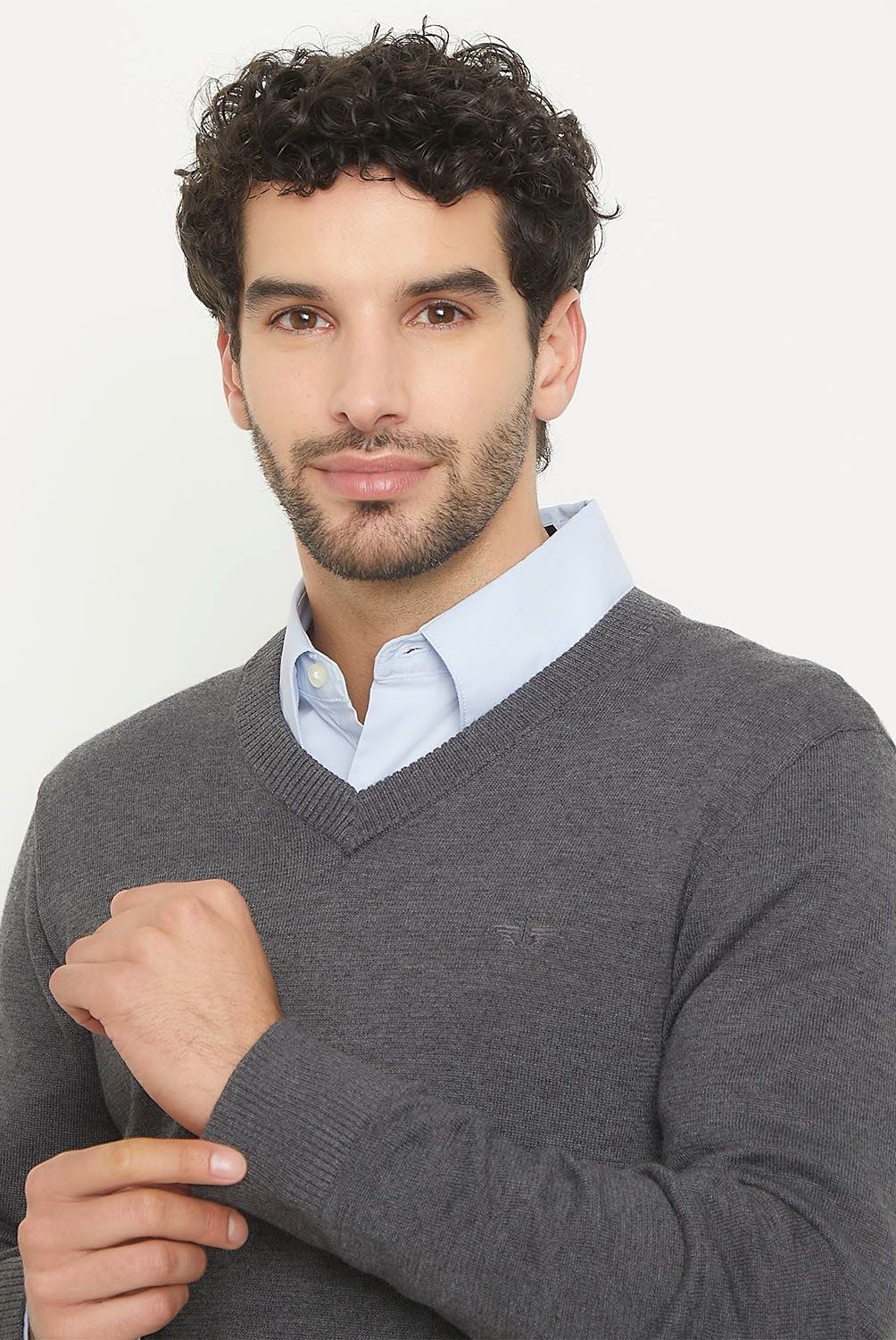 DOCKERS - Sweater Cuello V Casual Hombre Dockers