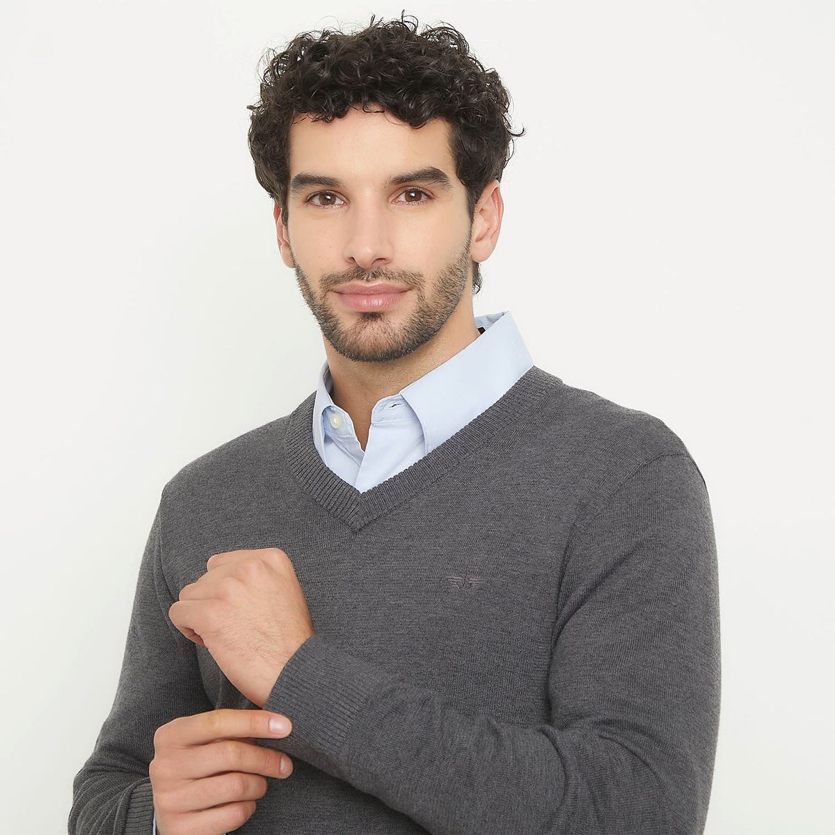 DOCKERS - Sweater Cuello V Casual Hombre Dockers