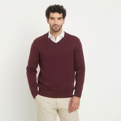 DOCKERS - Sweater Cuello V Casual Hombre