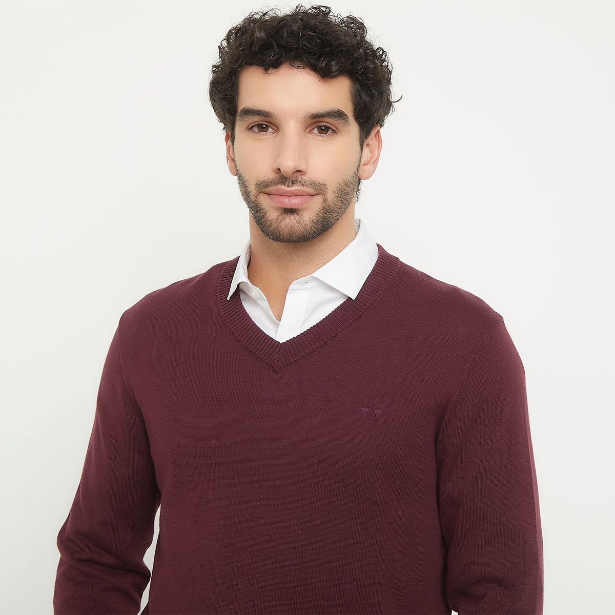 DOCKERS - Sweater Cuello V Casual Hombre Dockers