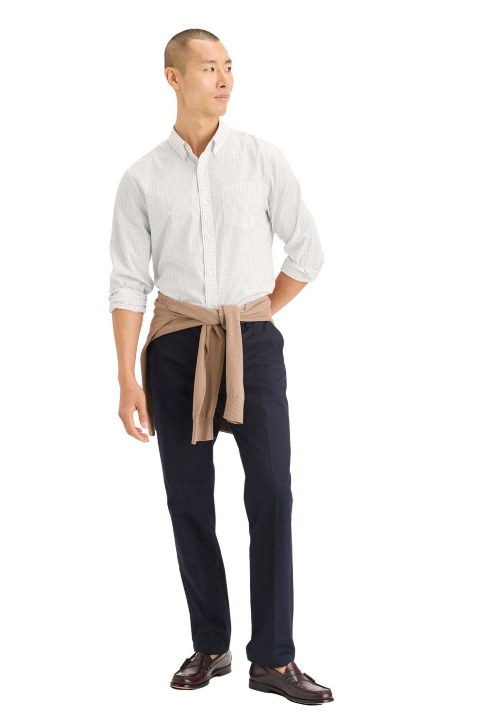 DOCKERS - Camisa Manga Larga Algodón Hombre Dockers