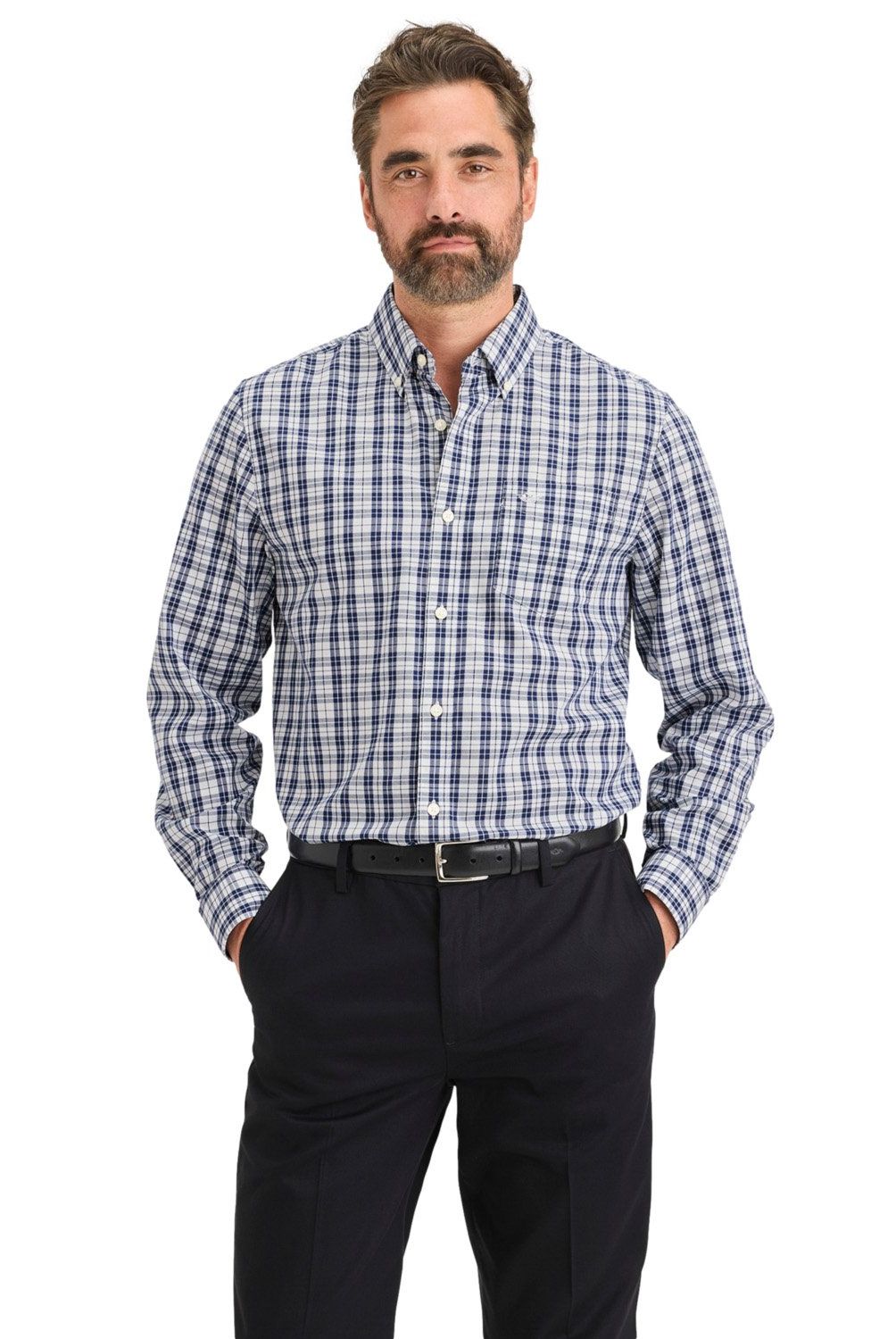 DOCKERS - Camisa Manga Larga Algodón Hombre Dockers