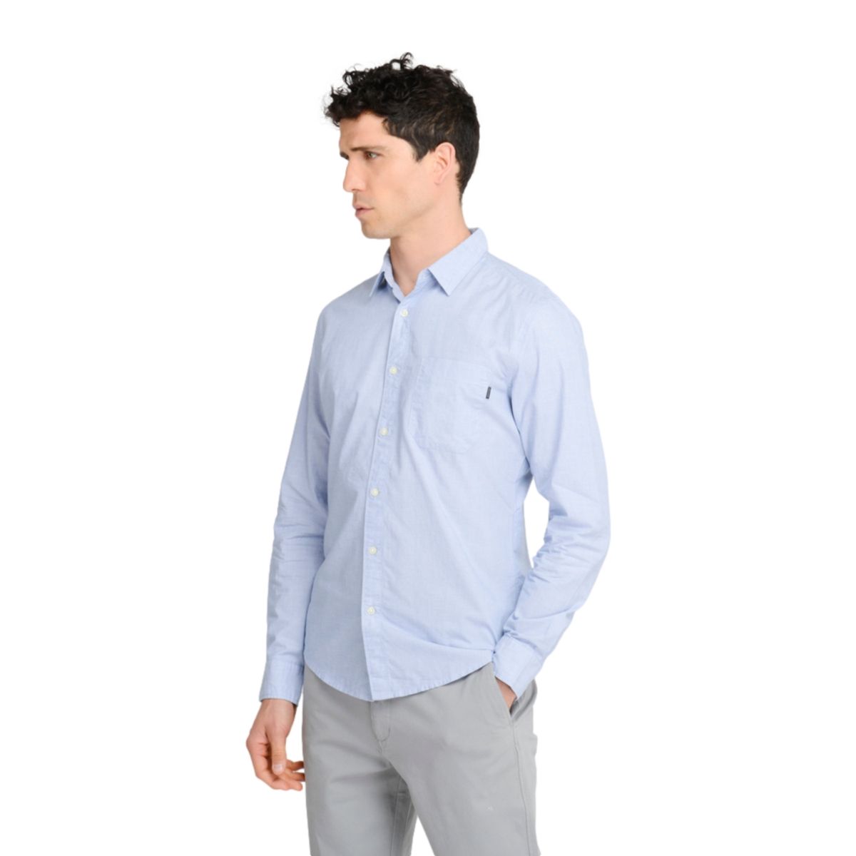 DOCKERS - Camisa Manga Larga Algodón Hombre Dockers