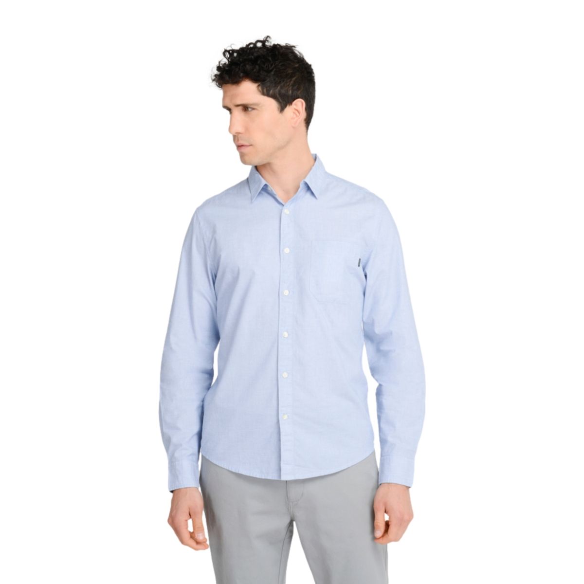 DOCKERS - Camisa Manga Larga Algodón Hombre Dockers