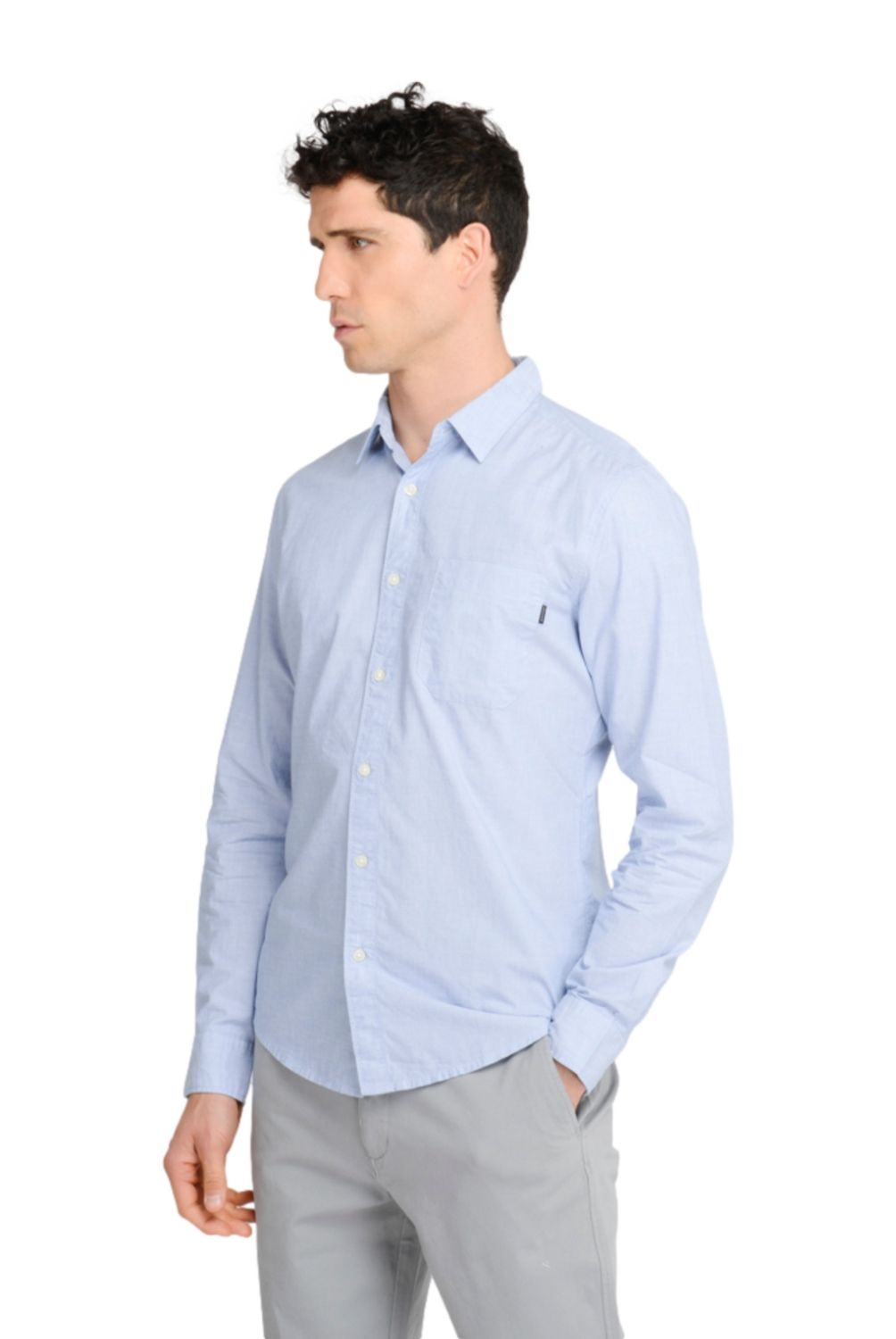 DOCKERS - Camisa Manga Larga Algodón Hombre Dockers