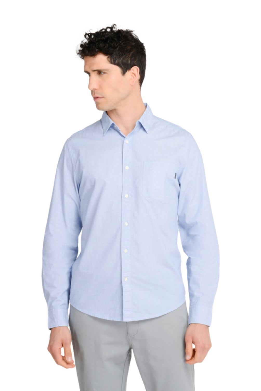 DOCKERS - Camisa Manga Larga Algodón Hombre Dockers