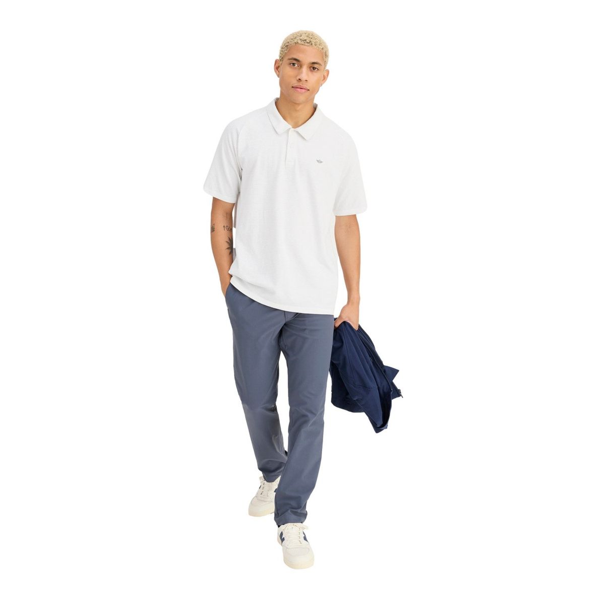 DOCKERS - Polera Pique Manga Corta Hombre Dockers