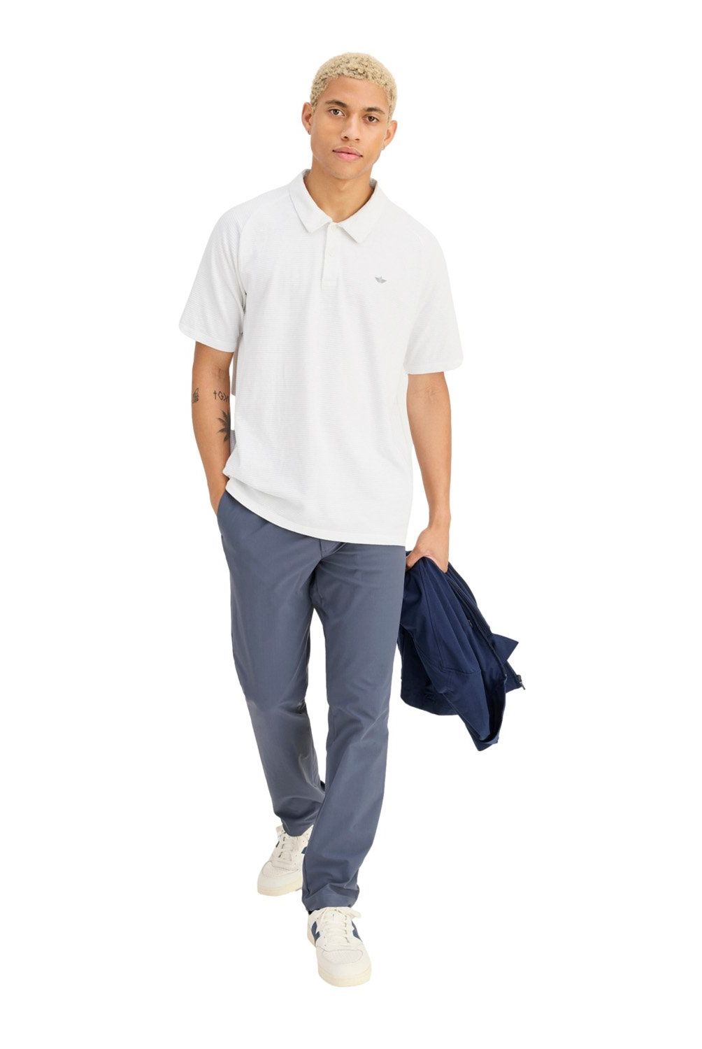 DOCKERS - Polera Pique Manga Corta Hombre Dockers