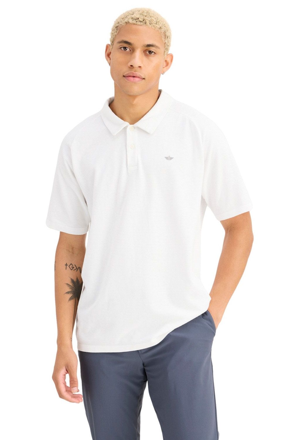 DOCKERS - Polera Pique Manga Corta Hombre Dockers