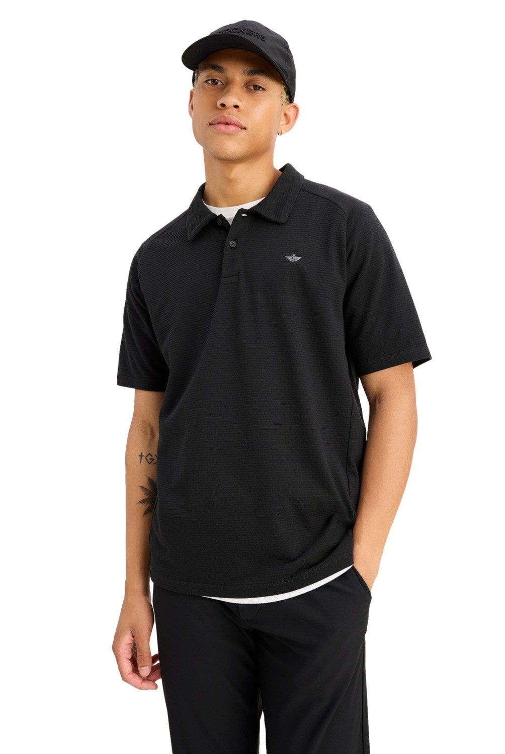DOCKERS - Polera Pique Manga Corta Hombre Dockers